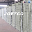 JOESCO military defense bastion with beige geotextile