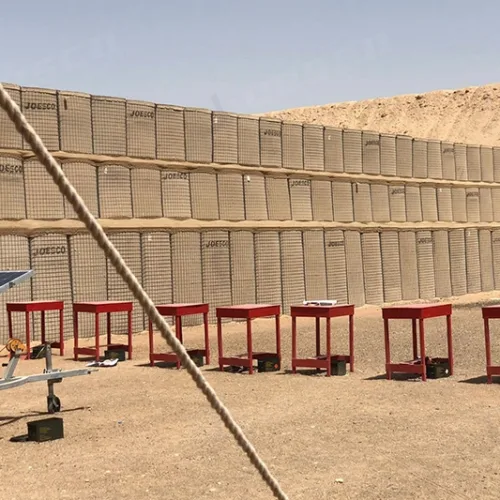 hesco barrier shooting range