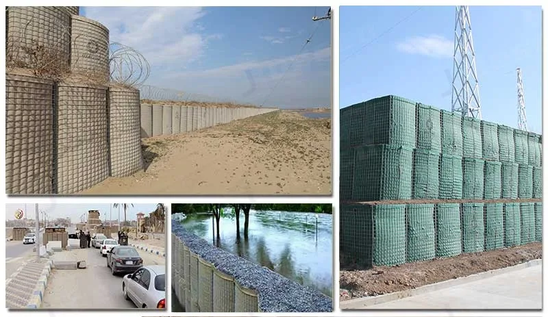 4 main Usage Scenarios of Hesco Barriers 4 main Usage Scenarios of Hesco Barriers