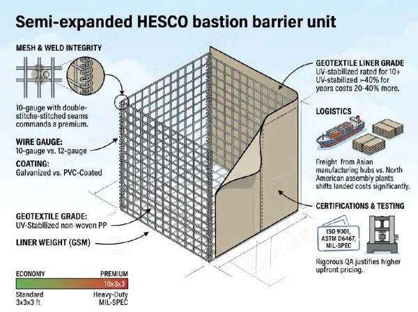 HESCO Bag Price