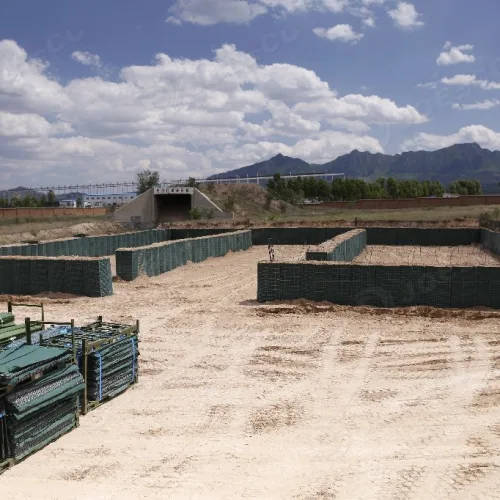 hesco Barriers in Military Training (2)