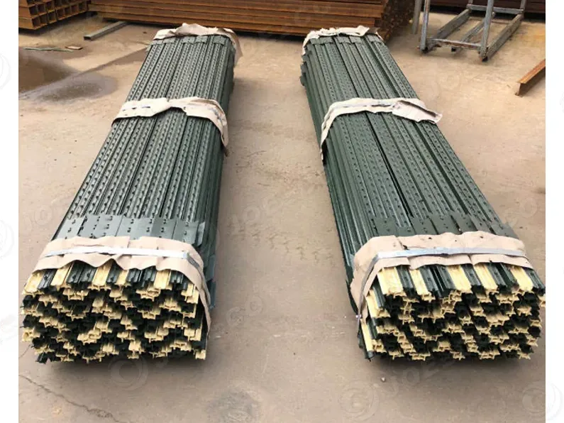 metal fence posts