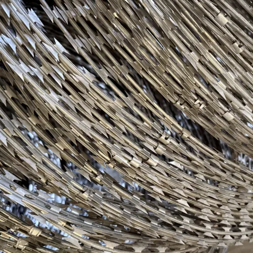 Heavy duty concertina coils